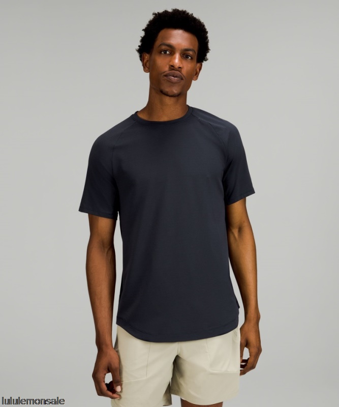 Lululemon Deutschland DELULU799 | Lululemon Deutschland True Navy Drysense Trainings-kurzarmshirt
